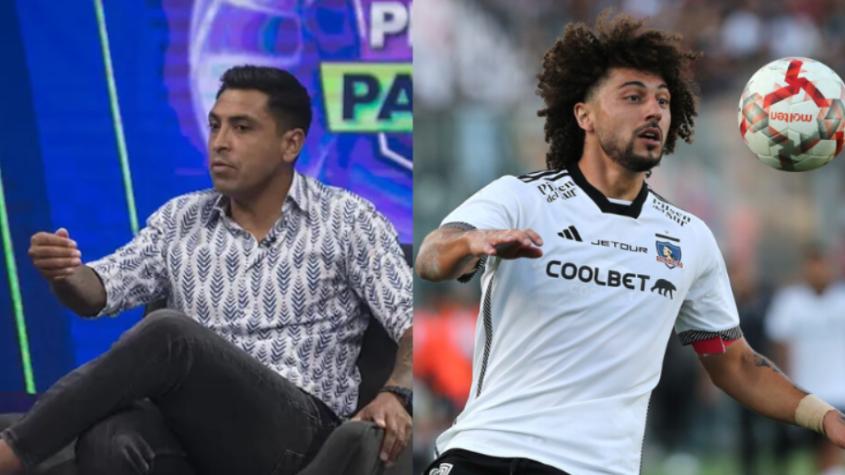 Gonzalo Jara criticó a Maxi Falcón - Crédito: Captura/Photosport.