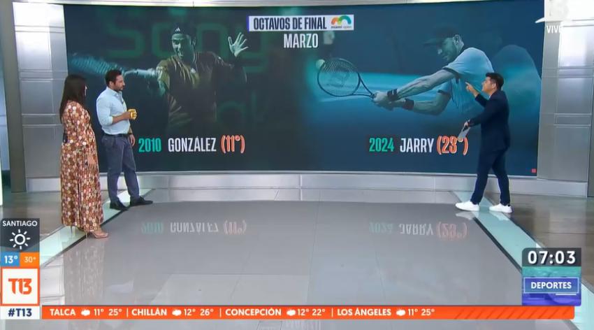 El último había sido Fernando González: Nicolás Jarry es el primer chileno octavofinalista en Miami desde 2010