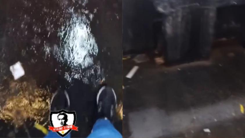 El video de una denuncia en el Estadio Monumental que tiene en problemas a Colo Colo