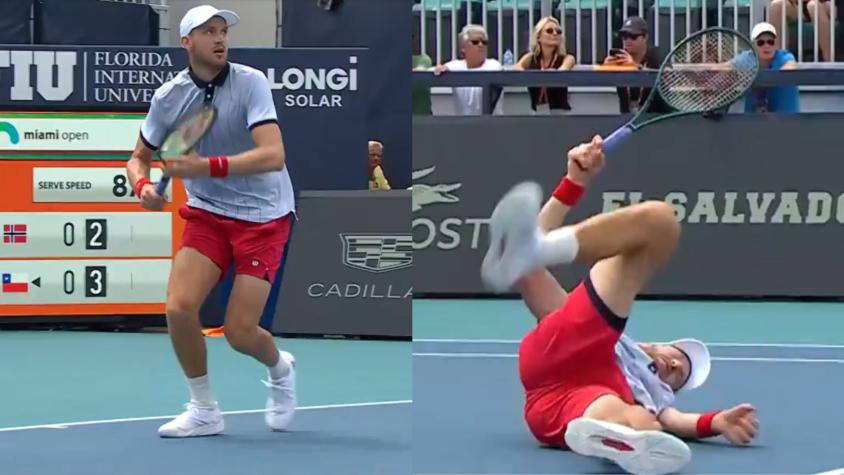 Nicolás Jarry vs Casper Ruud / Créditos: Tennis TV