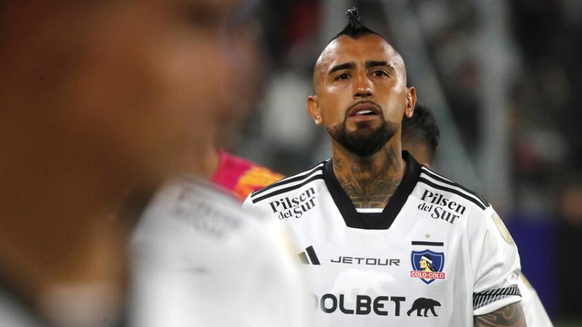 Arturo Vidal preocupa a Colo Colo - Crédito: Photosport.