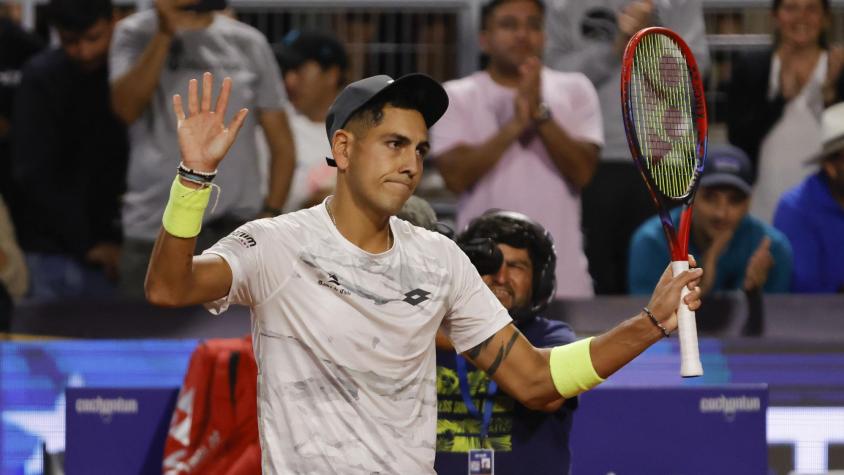 Alejandro Tabilo luchó hasta el final, pero no pudo y quedó fuera de Indian Wells