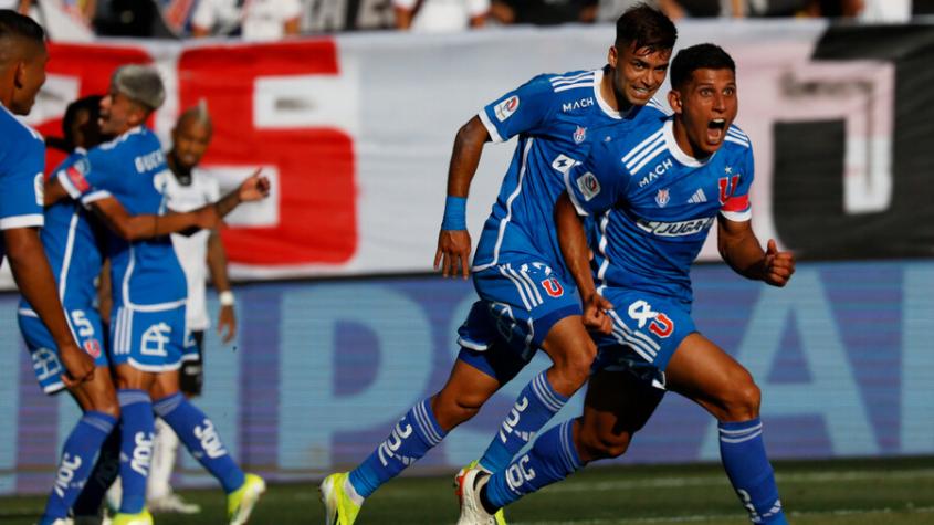 Israel Poblete fue el héroe de la U en el Superclásico - Crédito: Photosport.