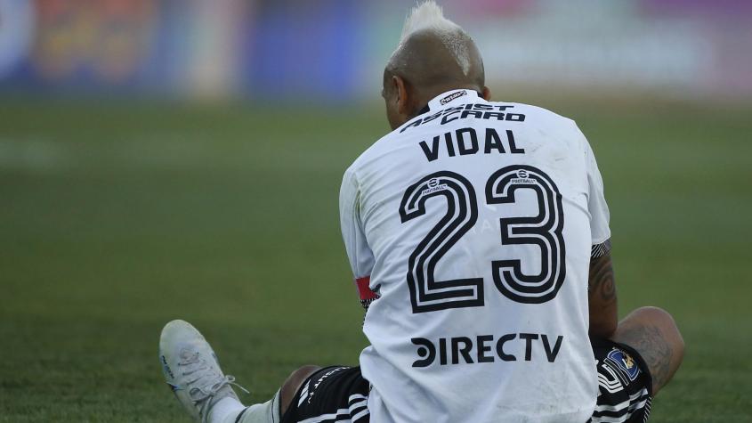 Arturo Vidal en el Superclásico / Créditos: Photosport 