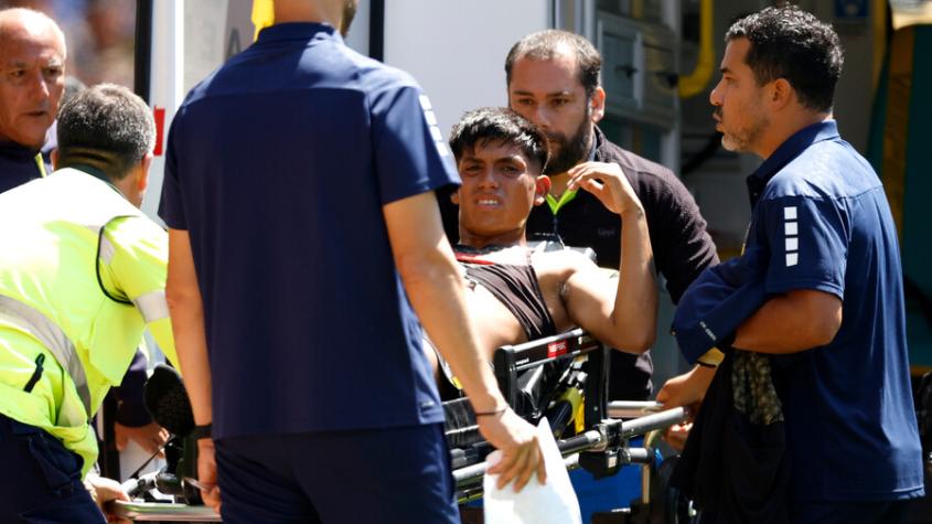 Los detalles de la lesión de Dixon Pereira tras choque con Maxi Falcón: "El pulmón derecho ventilaba menos que el izquierdo"