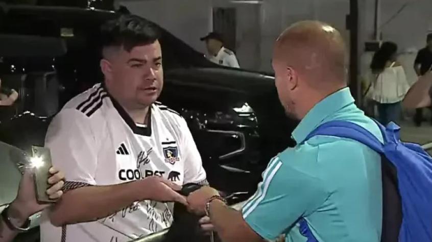 El aplaudido gesto de Marcelo Díaz con los hinchas de Colo Colo tras el triunfo de U de Chile en el Superclásico