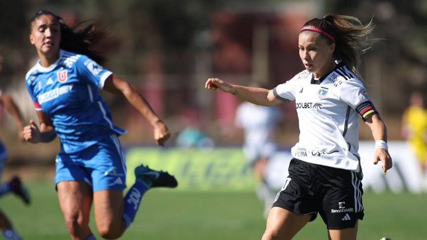 Colo Colo consiguió agónico triunfo ante U de Chile en el Superclásico femenino