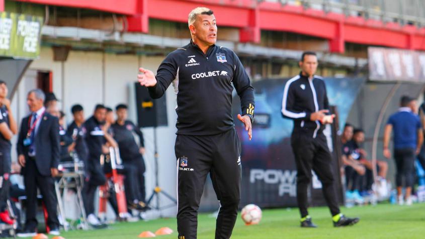 Jorge Almirón arriesga sanción tras la dura derrota de Colo Colo ante Ñublense