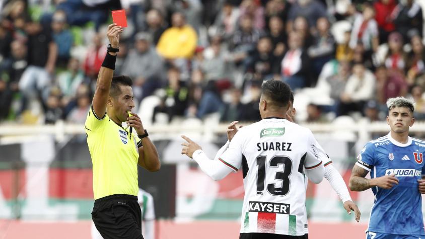 VIDEO | La polémica expulsión de Cristián Suárez que dejó a U de Chile en ventaja