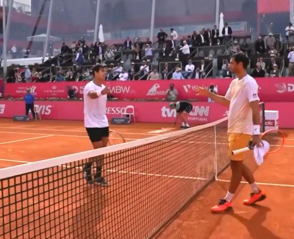 El dardo de Nuno Borges para Cristian Garin tras controversial punto en el ATP 250 de Estoril