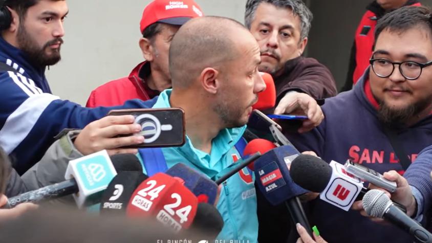 El enojo de Marcelo Díaz tras el empate de la U de Chile ante Palestino - Youtube Rincón del Bulla