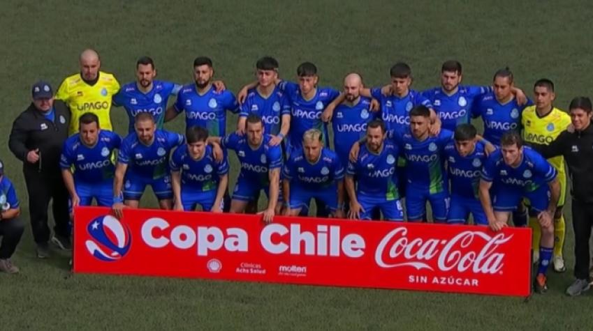 Piero Arrué la rompió en la Copa Chile - Crédito: Captura