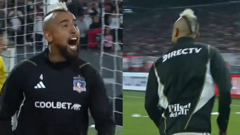 La polémica celebración de Arturo Vidal en Colo Colo que acabó en pelea con Cerro Porteño