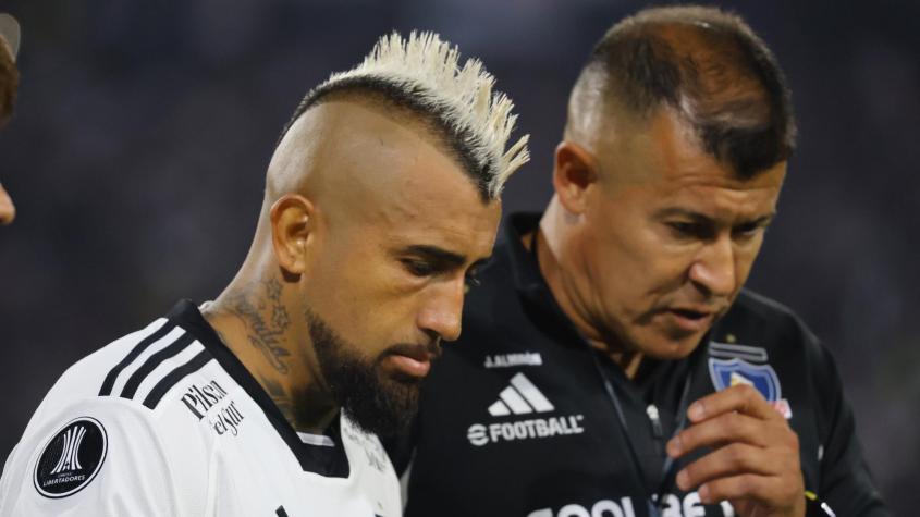 Arturo Vidal y Jorge Almirón - Créditos: Photosport