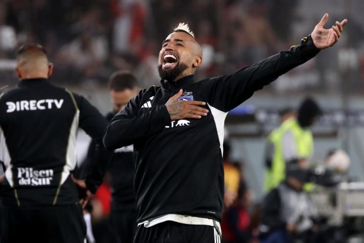 El jugador de Colo Colo que enamoró a Arturo Vidal en Libertadores: "Puede llegar a Europa"