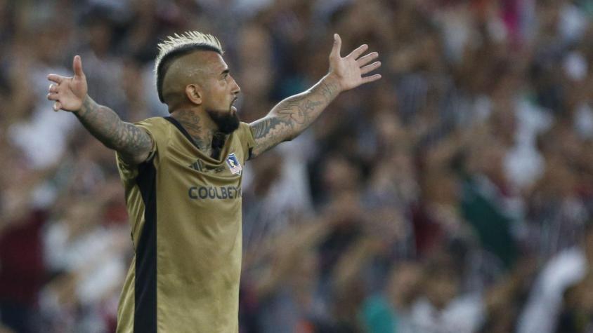 Arturo Vidal saca pecho tras la derrota de Colo Colo ante Fluminense: “Este equipo va a dar que hablar en Sudamérica”
