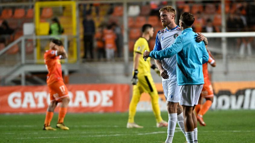 Thomas Rodríguez se perdió un gol insólito en Calama - Crédito: Photosport.