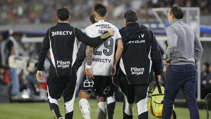 Revelan la gravedad de la lesión de Guillermo Paiva y el tiempo que será baja en Colo Colo