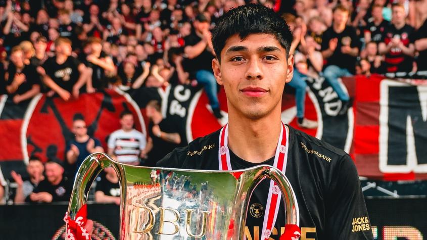 Darío Osorio se coronó campeón de la Superliga de Dinamarca - Instagram