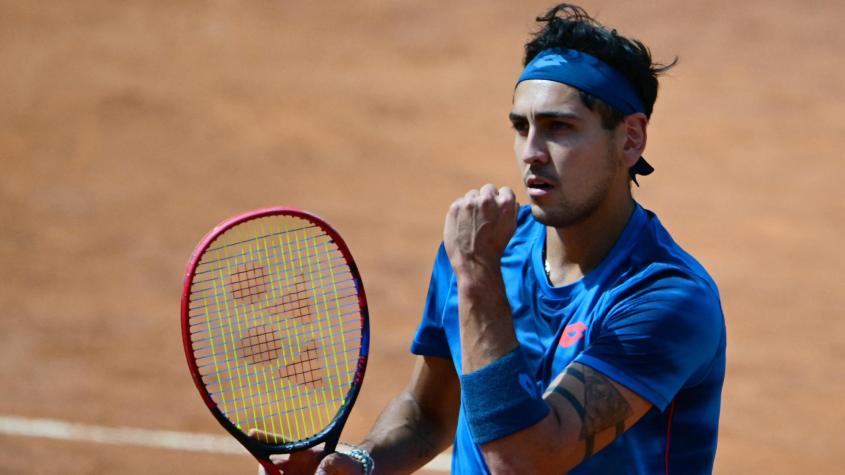 Alejandro Tabilo es historia pura: aplastó a Zhang y avanzó a semifinales del Masters 1000 de Roma