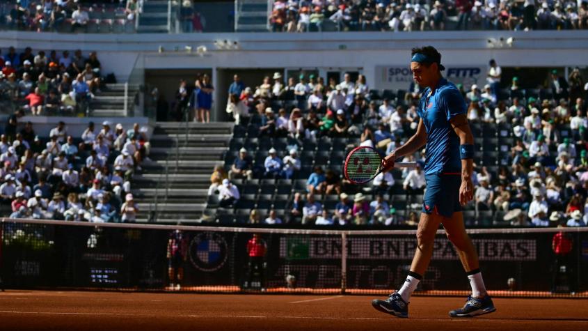 Alejandro Tabilo cae de pie ante Alexander Zverev y le pone fin a la mejor semana de su carrera en Roma