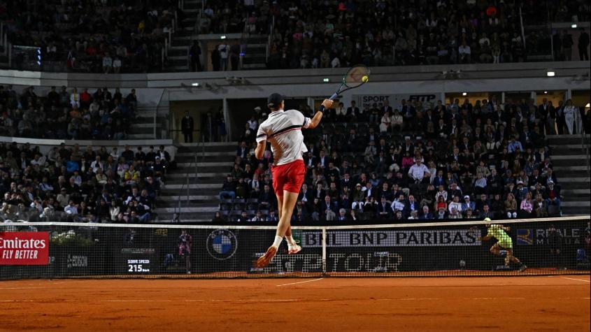 Nicolás Jarry llega cargado de ilusión a Roland Garros tras alcanzar la final en Roma - AFP