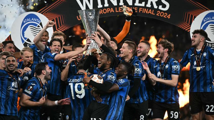 Atalanta es el flamante campeón de la Europa League 2023-2024 / AFP