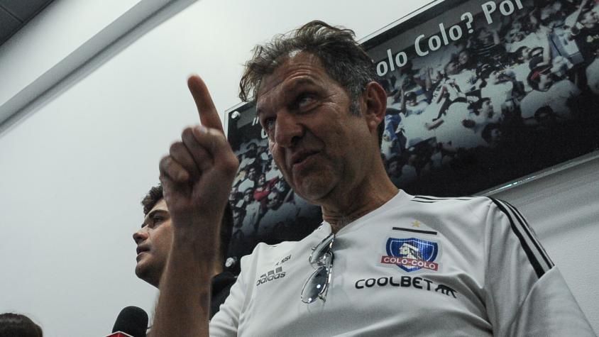 Mosa promete refuerzos pero le pide un favor a los hinchas de Colo Colo: "Tengan paciencia"