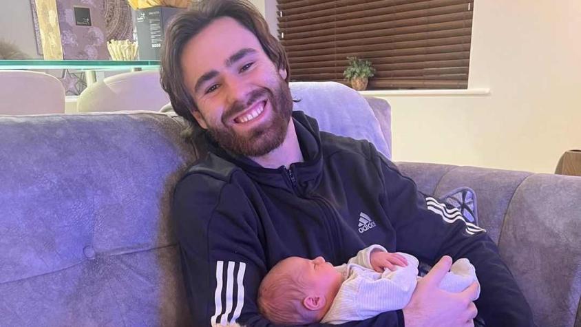 Ben Brereton junto a su pequeño hijo Mason - Instagram