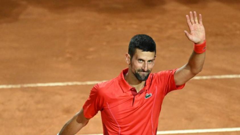 Novak Djokovic cayó ante Alejandro Tabilo en Roma - Crédito: ATP