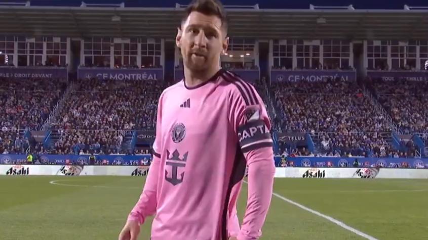 El momento de furia de Lionel Messi en la MLS que fue captado en vivo: "Mal vamos..."