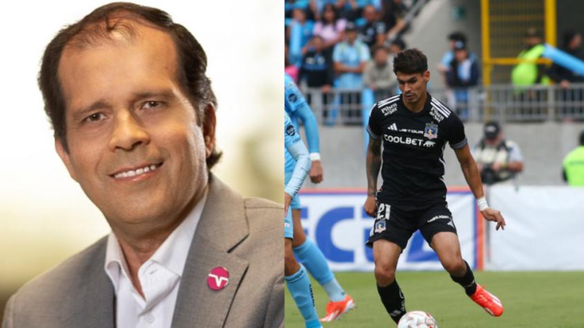 "No es brujería, es...": La "talla" de Alejandro Lorca en pleno partido de Colo Colo que se hizo viral