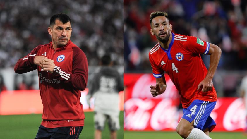 Gary Medel y Mauricio Isla - Créditos: Photosport