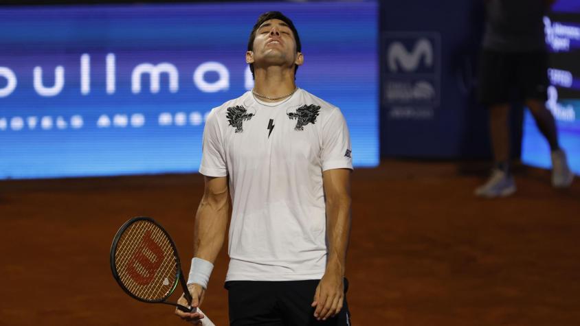 El duro traspié que sufrió Cristian Garin en la qualy del Masters 1000 de Roma
