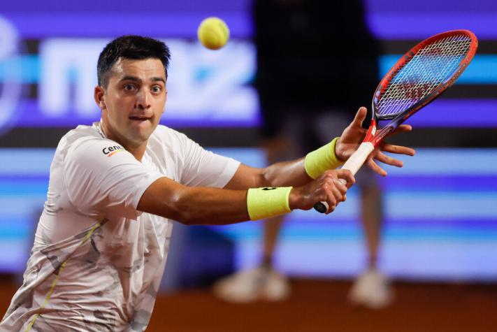 Debut y despedida para Tomás Barrios en la qualy de Roland Garros: ¡Hace dos meses no jugaba!