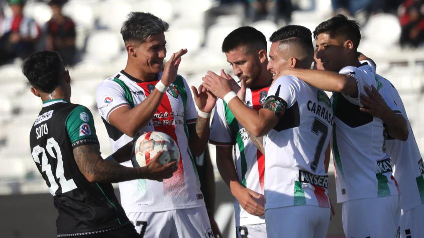 Palestino sigue a la caza de la U y hunde a Deportes Copiapó en el Campeonato Nacional