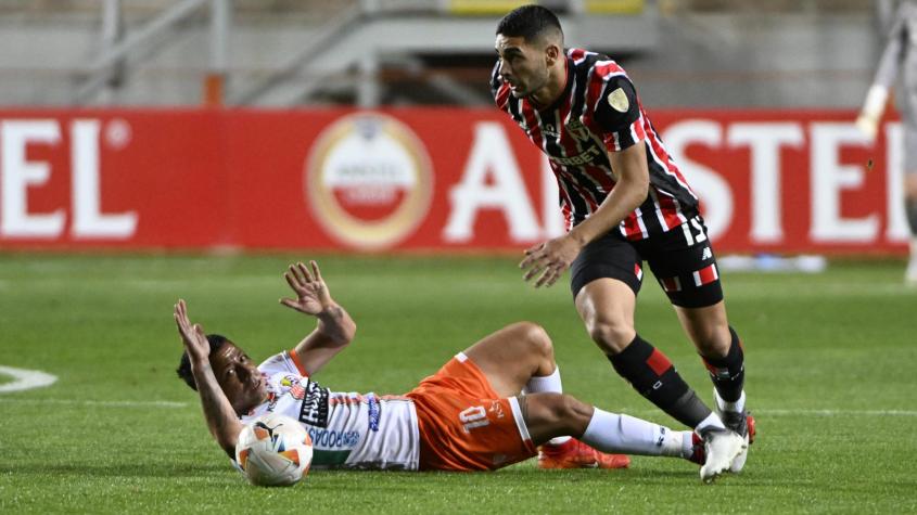Cobresal sufre dura caída ante Sao Paulo y se queda sin chanches en Copa Libertadores