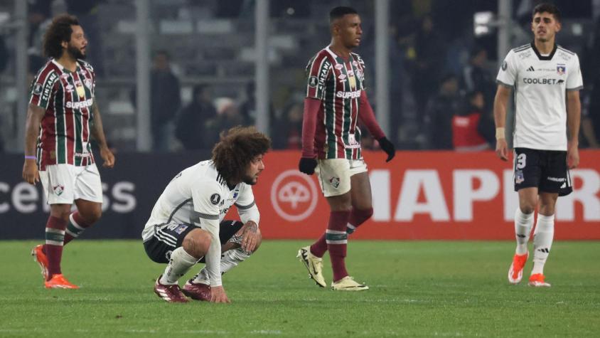 La desazón de Maxi Falcón tras derrota ante Fluminense: "Es amargo el resultado"