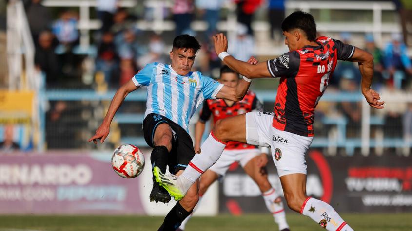 Magallanes y Limache empataron en la Primera B - Crédito: Photosport.