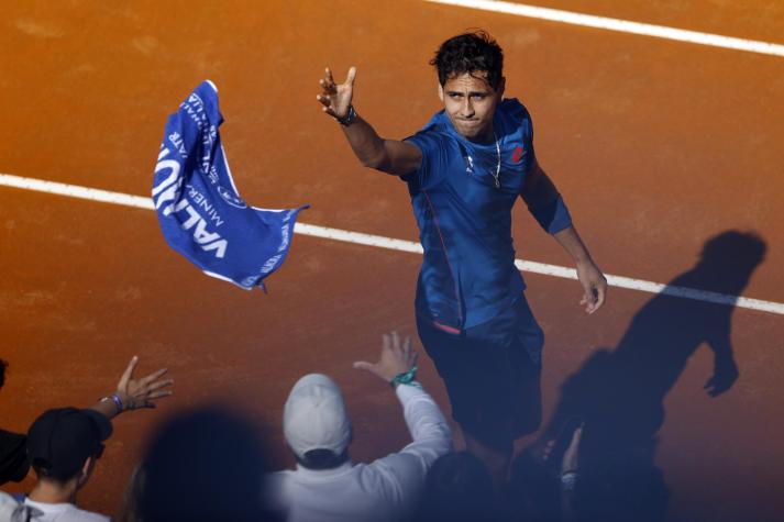 Alejandro Tabilo derrumba a Khachanov para avanzar a los cuartos de final en Roma 