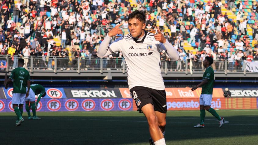 Damián Pizarro está en racha en Colo Colo - Crédito: Photosport.