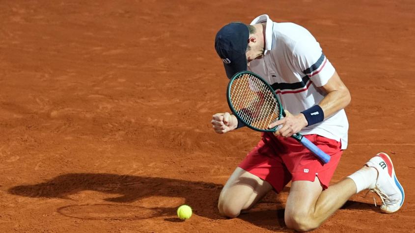 Nicolás Jarry en el Masters 1000 de Roma - Crédito: Photosport