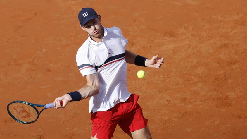 Nicolás Jarry en el Masters 1000 de Roma - Crédito: Photosport.