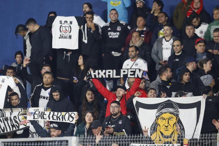 Hinchas de Colo Colo en Paraguay / Photosport 