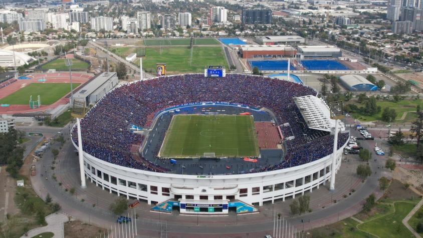 U de Chile tiene aforo confirmado para recibir a la UC en el Estadio Nacional: “Fiesta completamente azul”