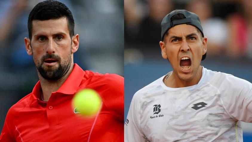 Masters 1000 de Roma EN VIVO: Alejandro Tabilo enfrenta a Novak Djokovic