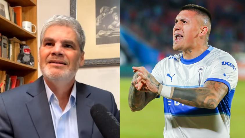 Guarello se lanza en picada contra gestos de Nicolás Castillo: "Futbolísticamente no le da..."