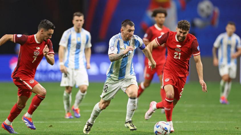 Argentina vs Canadá - Créditos: AFP