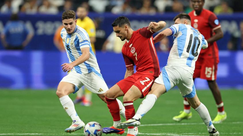 Argentina vs. Canadá - Crédito: AFP