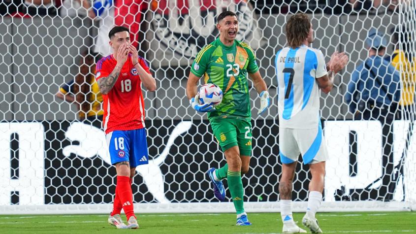 Chile vs. Argentina - Crédito: AFP